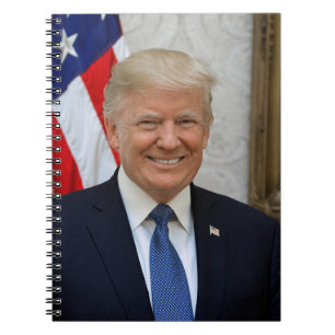 Donald Trump US-Präsident Weiße Haus MAGA 2024 Notizblock