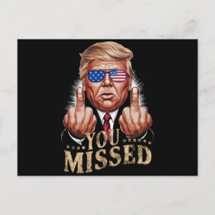 Donald Trump US-Wahl verpasst Postkarte