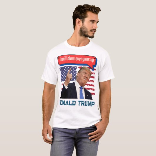DONALD TRUMP USA T - Shirt (Vorne ganz)