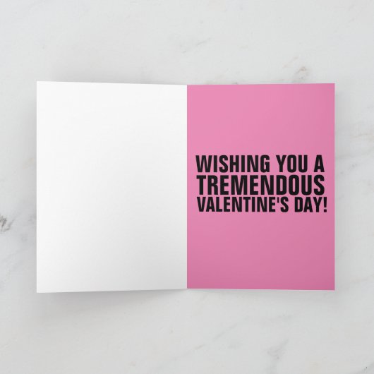 DONALD TRUMP VALENTINE'S DAY CARDS KARTE (Innenseite)