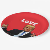 DONALD TRUMP VALENTINE'S DAY PAPER TELLER (Schrägansicht)