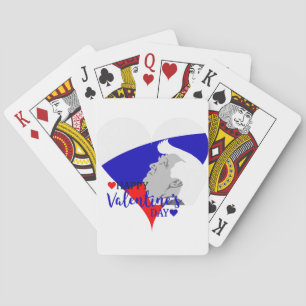 Donald Trump Valentinstag Spielkarten