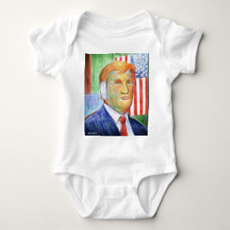 Donald Trump Van Gogh Baby Strampler
