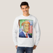 Donald Trump Van Gogh Long Sleeve Shirt (Vorne ganz)