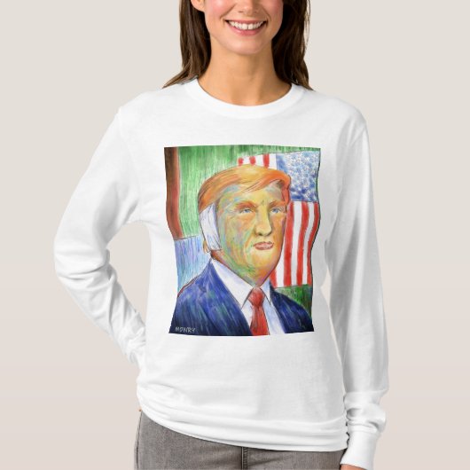 Donald Trump Van Gogh Women's T - Shirt (Vorderseite)