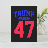 Donald Trump Vance 2024 Einladung (Stehend Vorderseite)