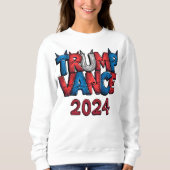 Donald Trump Vance 2024 Sweatshirt (Vorderseite)