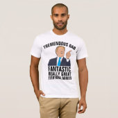 DONALD TRUMP VATER'S DAY VATER T - SHIRT (Vorne ganz)
