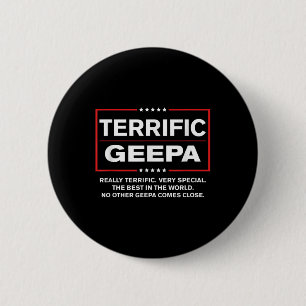 Donald Trump Vathers Day Geschenk für Geepa Funny  Button
