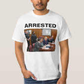 Donald Trump verhaftet T - Shirt (Vorderseite)