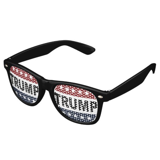 Donald Trump Wahl Kundgebung Party Sonnenbrille wä (Schrägansicht)