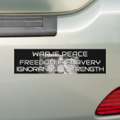 Donald Trump War is Peace Autoaufkleber (Auf Auto)