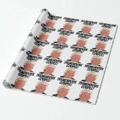 DONALD TRUMP WEDD Wrapping Paper Geschenkpapier (Ungerollt)