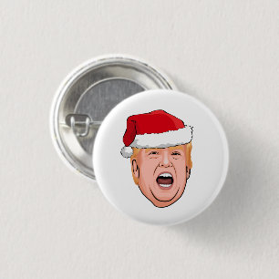 DONALD TRUMP Weihnachten Button