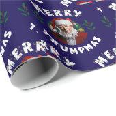 Donald Trump Weihnachten frohe Trumpmas Geschenkpapier (Rolleneckpunkt)