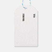 DONALD TRUMP Weihnachten Geschenkanhänger (Rückseite)