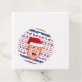 DONALD TRUMP Weihnachten Geschenkanhänger (Beispiel)
