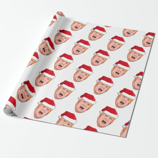 DONALD TRUMP Weihnachten Geschenkpapier (Ungerollt)
