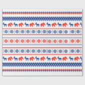 DONALD TRUMP Weihnachten Geschenkpapier (Flach)