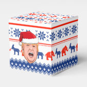 DONALD TRUMP Weihnachten Geschenkschachtel (Vorderseite)