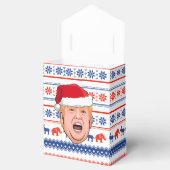 DONALD TRUMP Weihnachten Geschenkschachtel (Geöffnet)