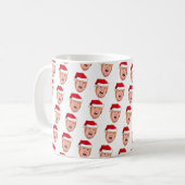DONALD TRUMP Weihnachten Kaffeetasse (Vorderseite Links)