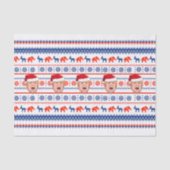 DONALD TRUMP Weihnachten Seidenpapier (Vorderseite)