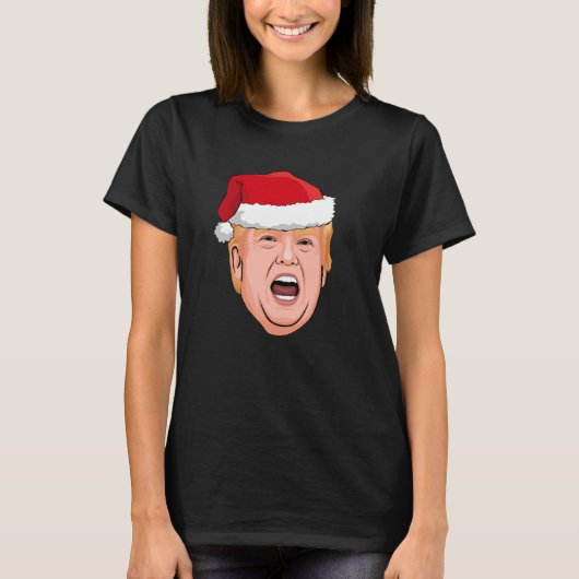 DONALD TRUMP Weihnachten T-Shirt (Vorderseite)