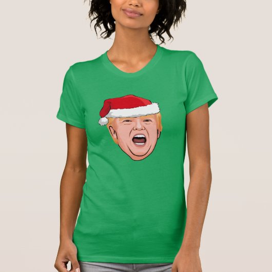 DONALD TRUMP Weihnachten T-Shirt (Vorderseite)