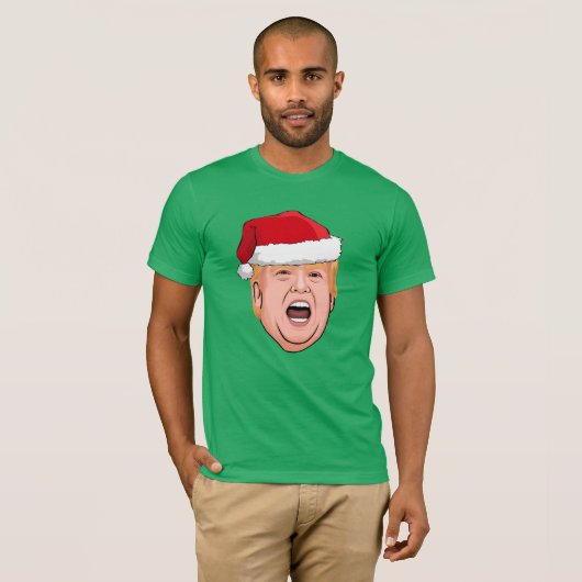 DONALD TRUMP Weihnachten T-Shirt (Vorne ganz)