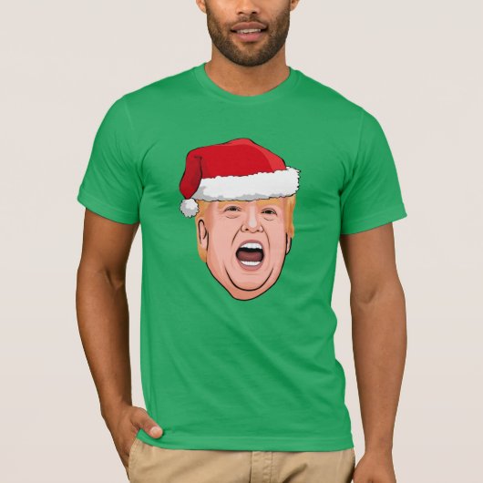 DONALD TRUMP Weihnachten T-Shirt (Vorderseite)