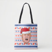 DONALD TRUMP Weihnachten Tasche (Vorderseite)