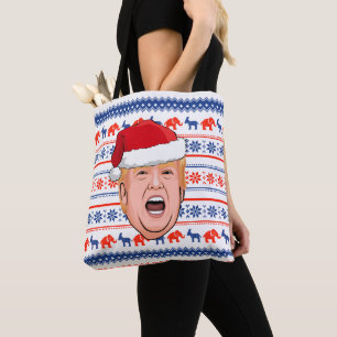 DONALD TRUMP Weihnachten Tasche