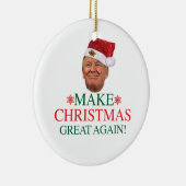 Donald Trump - Weihnachten zum großen Ornament mac (Rechts)