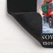 Donald Trump weihnachtliche Entfernung von Schneef Mousepad (Ecke)