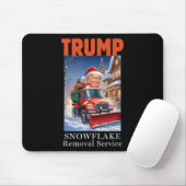 Donald Trump weihnachtliche Entfernung von Schneef Mousepad (Mit Mouse)