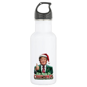 Donald Trump - Weihnachtsfeierlichkeiten - Weihnac Edelstahlflasche