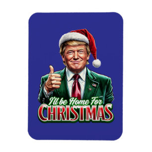 Donald Trump - Weihnachtsfeierlichkeiten - Weihnac Magnet