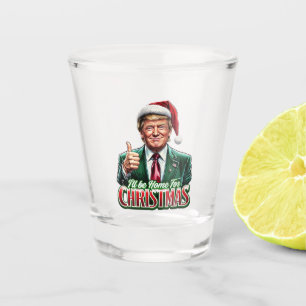 Donald Trump - Weihnachtsfeierlichkeiten - Weihnac Schnapsglas