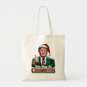 Donald Trump - Weihnachtsfeierlichkeiten - Weihnac Tragetasche