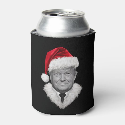Donald Trump Weihnachtsgeschenk Funny Weihnachtsma Dosenkühler (Kanne Vorderseite)