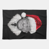 Donald Trump Weihnachtsgeschenk Funny Weihnachtsma Geschirrtuch (Horizontal)
