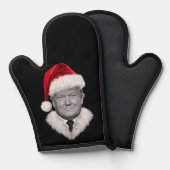 Donald Trump Weihnachtsgeschenk Funny Weihnachtsma Ofenhandschuh (Vorderseite/Rückseite)
