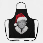 Donald Trump Weihnachtsgeschenk Funny Weihnachtsma Schürze (Vorderseite)