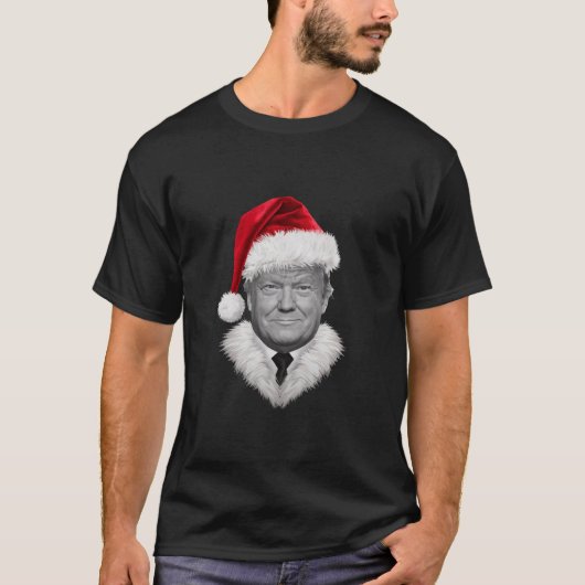 Donald Trump Weihnachtsgeschenk Funny Weihnachtsma T-Shirt (Vorderseite)