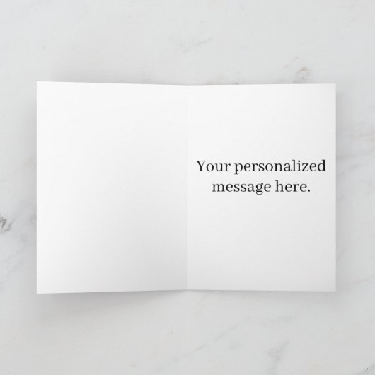 Donald Trump Weihnachtskarte | Erstellen eines Lis Karte (Innenseite)