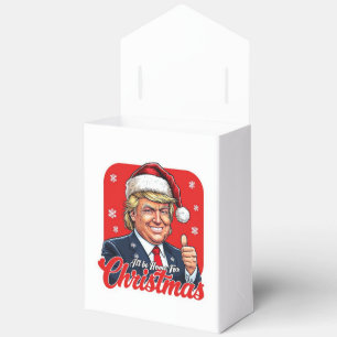 Donald Trump Weihnachtsmann Claus Art Geschenkschachtel
