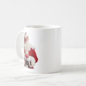 Donald Trump Weihnachtsmann Weihnachten Weihnachte Kaffeetasse (Vorderseite Links)