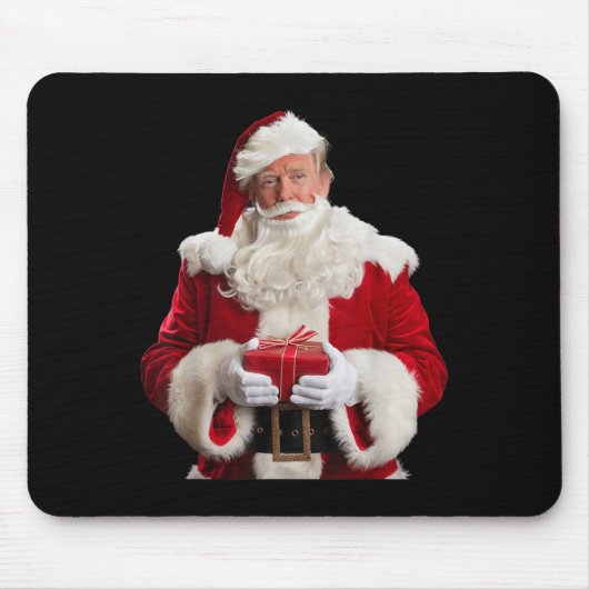 Donald Trump Weihnachtsmann Weihnachten Weihnachte Mousepad (Vorne)