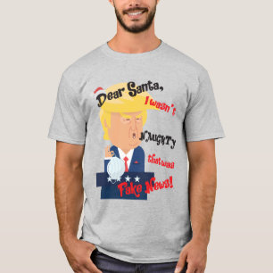 Donald Trump: Weihnachtsmaske T-Shirt